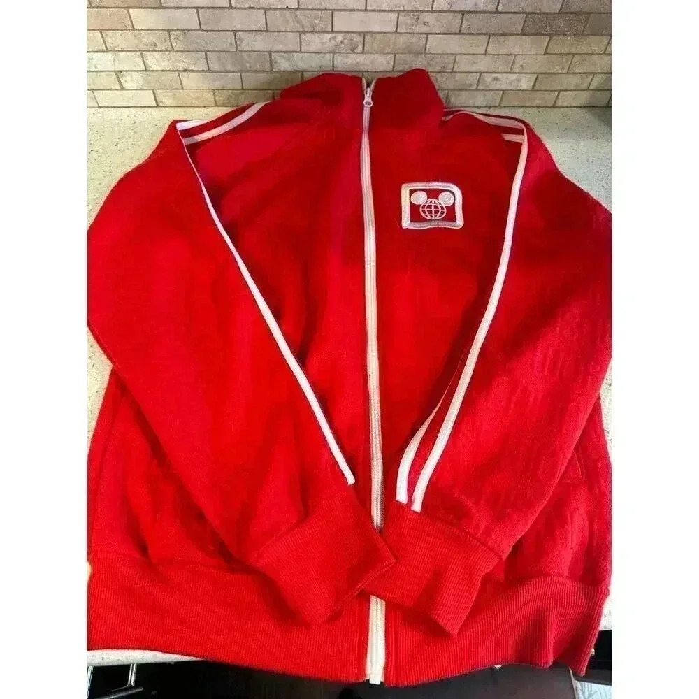 Retro Walt Disney World Spirit Jersey Style Jacket b37